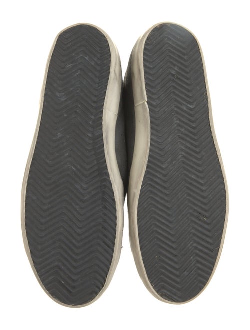 Golden Goose Suede Glitter Accents Sneakers