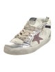 Golden Goose Leather Lasercut Accents Sneakers