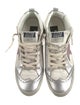 Golden Goose Leather Lasercut Accents Sneakers