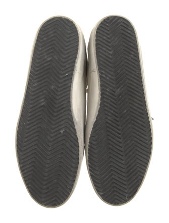 Golden Goose Leather Lasercut Accents Sneakers
