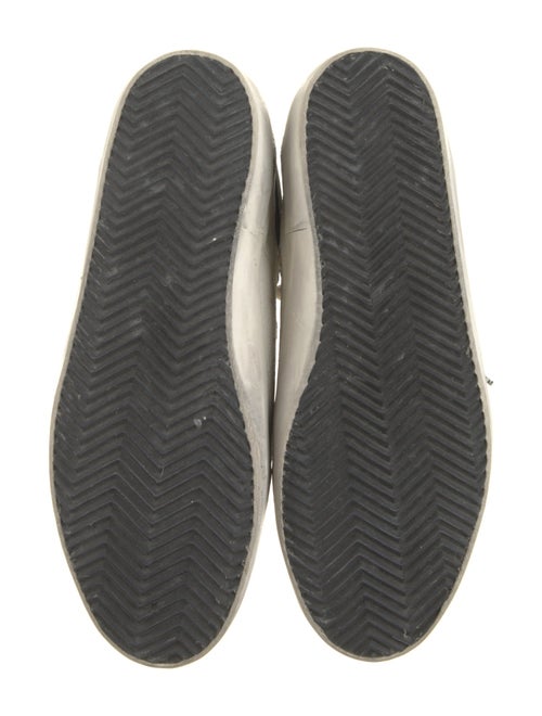 Golden Goose Leather Lasercut Accents Sneakers