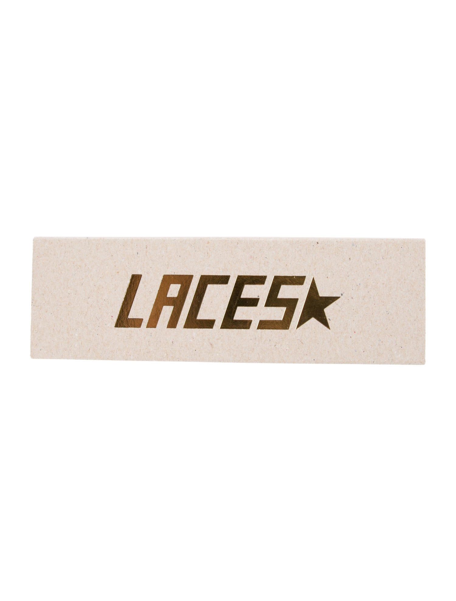 Golden Goose Cotton Striped Shoe Laces w/ Metal Tips