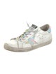Golden Goose Leather Distressed Accents Sneakers