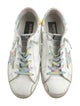 Golden Goose Leather Distressed Accents Sneakers