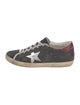 Golden Goose Suede Printed Sneakers