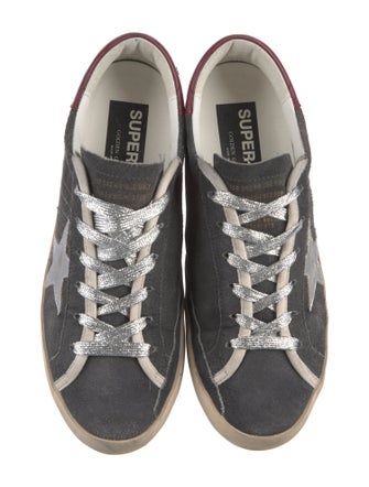 Golden Goose Suede Printed Sneakers