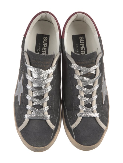 Golden Goose Suede Printed Sneakers