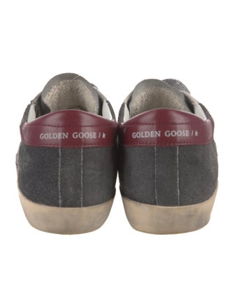 Golden Goose Suede Printed Sneakers