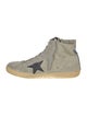 Golden Goose Suede Distressed Accents Sneakers