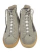 Golden Goose Suede Distressed Accents Sneakers