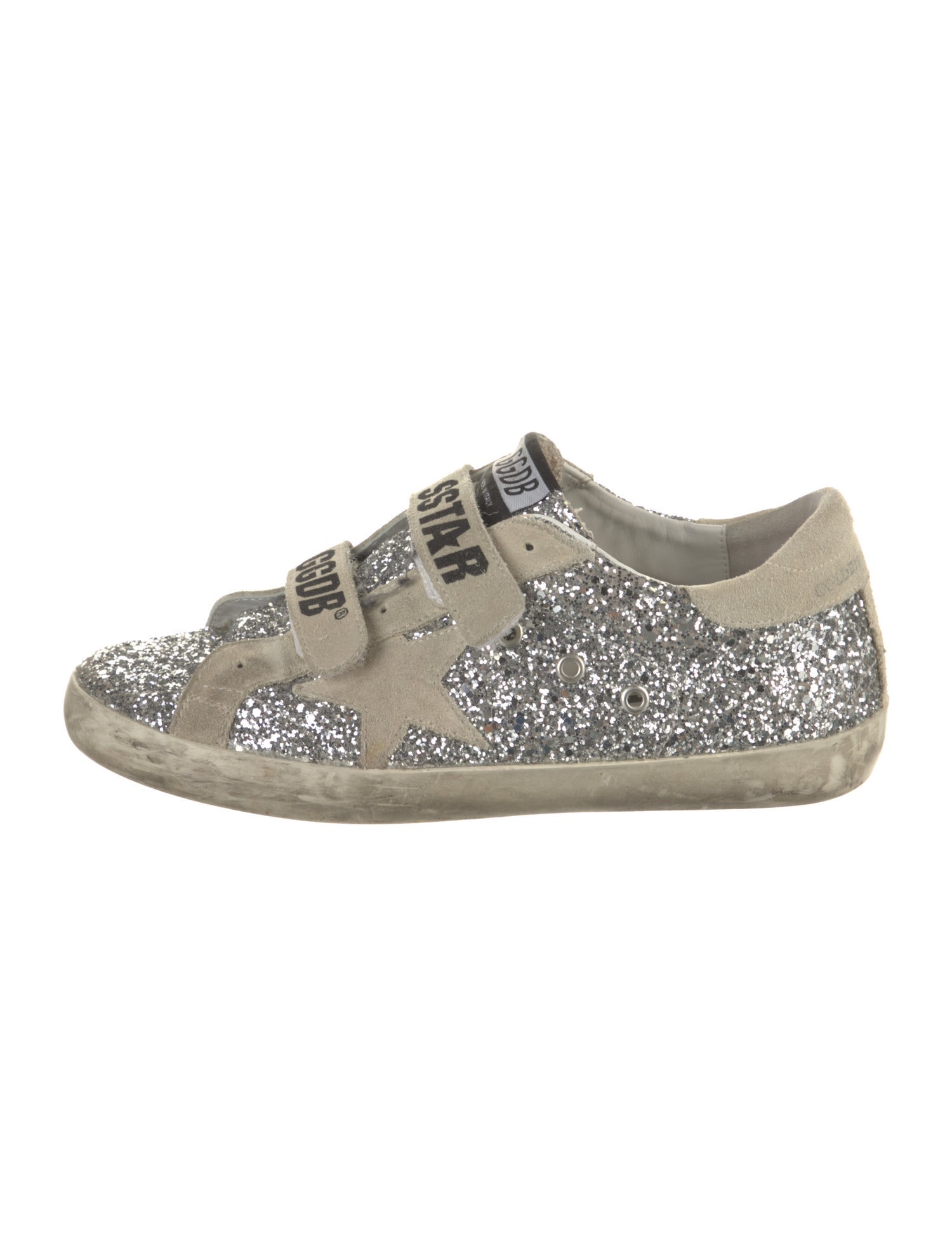 Golden Goose Glitter Glitter Accents Sneakers