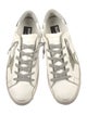 Golden Goose Leather Colorblock Pattern Sneakers