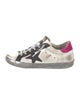 Golden Goose Leather Colorblock Pattern Sneakers