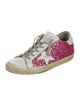 Golden Goose Glitter Graphic Print Sneakers