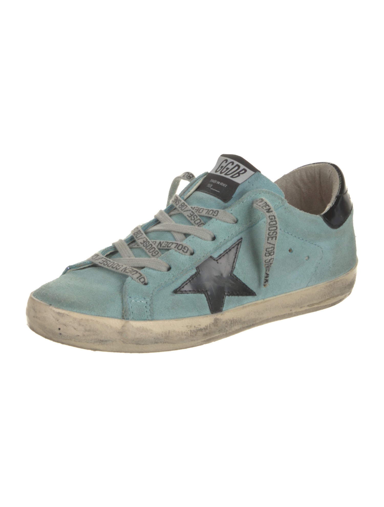Golden Goose Suede Printed Sneakers