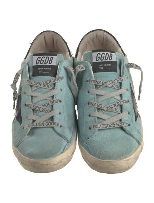 Golden Goose Suede Printed Sneakers
