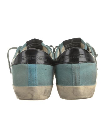 Golden Goose Suede Printed Sneakers