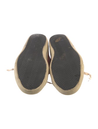 Golden Goose Suede Colorblock Pattern Sneakers