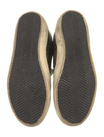 Golden Goose Canvas Printed Sneakers