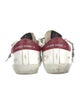 Golden Goose Leather Printed Sneakers