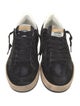 Golden Goose Suede Glitter Accents Sneakers