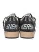 Golden Goose Suede Glitter Accents Sneakers
