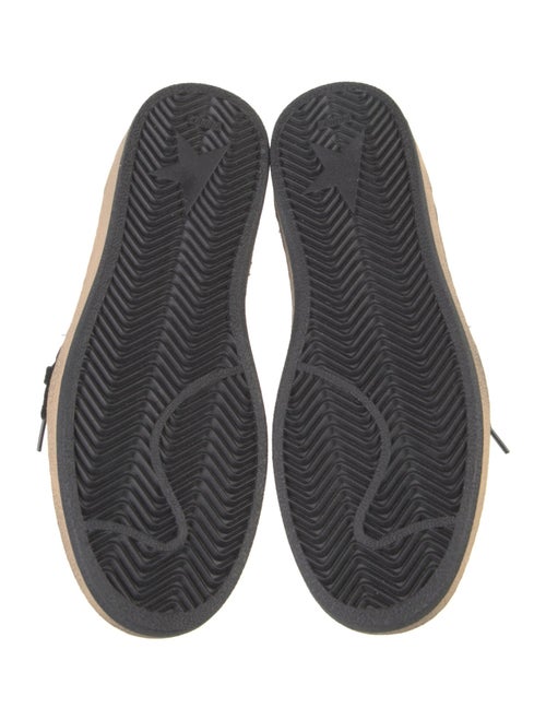 Golden Goose Suede Glitter Accents Sneakers