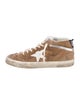 Golden Goose Suede Distressed Accents Sneakers