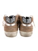 Golden Goose Suede Distressed Accents Sneakers