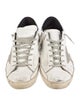 Golden Goose Leather Distressed Accents Sneakers