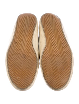 Golden Goose Leather Distressed Accents Sneakers