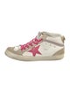 Golden Goose Leather Distressed Accents Sneakers
