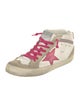 Golden Goose Leather Distressed Accents Sneakers