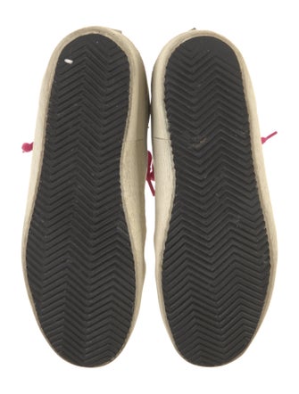 Golden Goose Leather Distressed Accents Sneakers