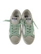 Golden Goose Leather Distressed Accents Sneakers