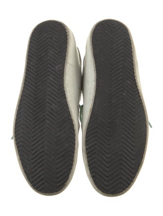 Golden Goose Leather Distressed Accents Sneakers