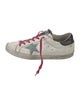Golden Goose Leather Glitter Accents Sneakers