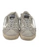 Golden Goose Leather Distressed Accents Sneakers