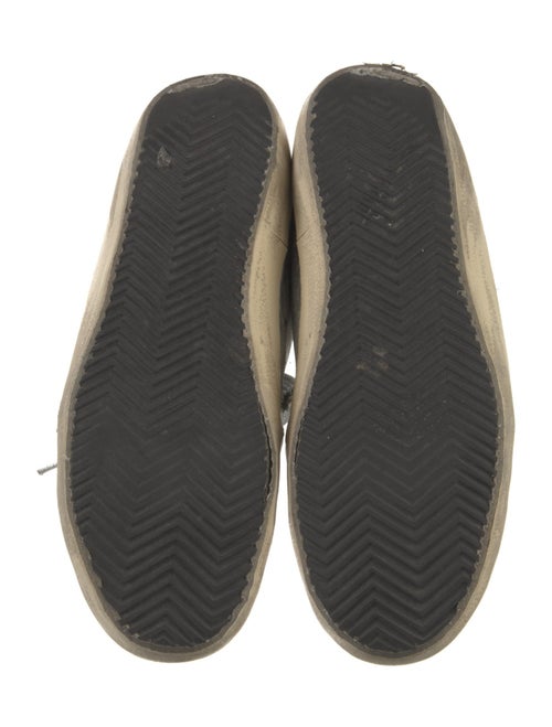 Golden Goose Leather Distressed Accents Sneakers