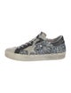 Golden Goose Glitter Printed Sneakers