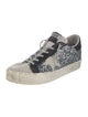 Golden Goose Glitter Printed Sneakers