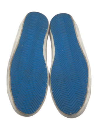 Golden Goose Leather Distressed Accents Sneakers