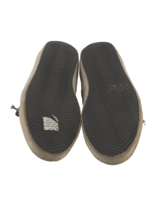 Golden Goose Suede Distressed Accents Sneakers