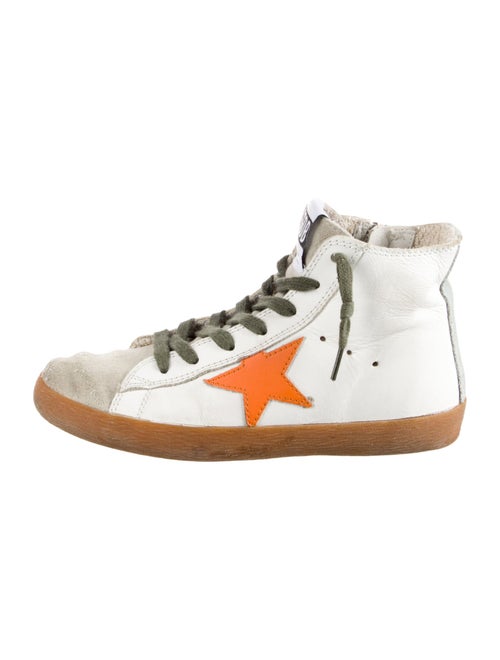 Golden Goose Kids' Leather High Top Sneakers