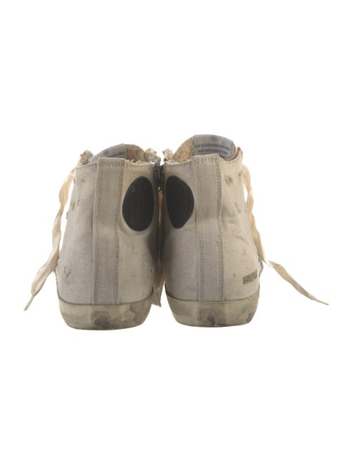 Golden Goose Canvas Graphic Print Sneakers