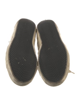 Golden Goose Canvas Graphic Print Sneakers