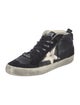Golden Goose Leather Distressed Accents Sneakers