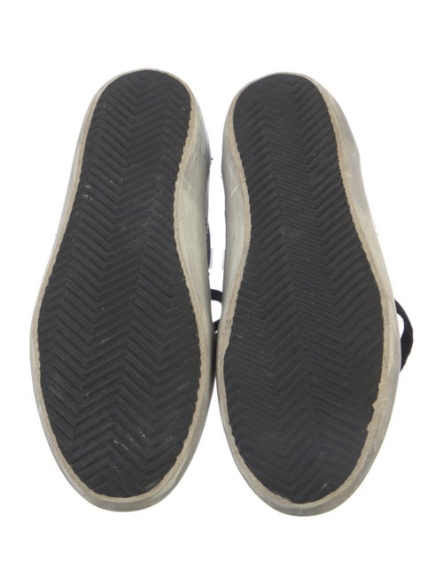 Golden Goose Leather Distressed Accents Sneakers