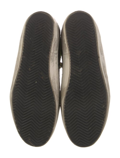 Golden Goose Glitter Printed Sneakers