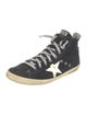 Golden Goose Suede Colorblock Pattern Sneakers
